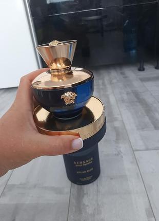 Versace dylan blue шикарні жіночі духи з сша,оригінал 100мл🔥💜😍3 фото