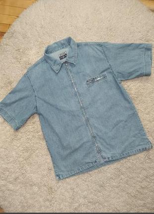 Тенниска шведка denim indigo, xl, xxl1 фото