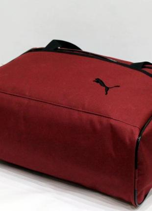 Сумка, сумка дорожня, ручна поклажа, сумка на валізу, жіноча сумка, бордо2 фото