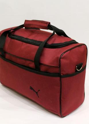 Сумка, сумка дорожня, ручна поклажа, сумка на валізу, жіноча сумка, бордо3 фото