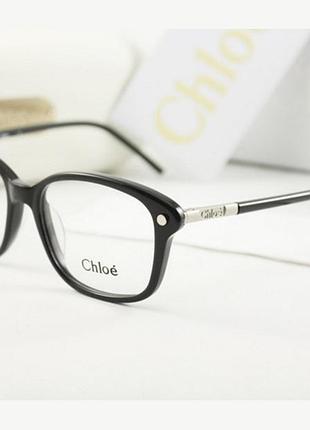 Женская оправа в стиле chloe 1218 black