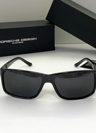 Мужские солнцезащитные очки с поляризацией porsche design (8626)3 фото