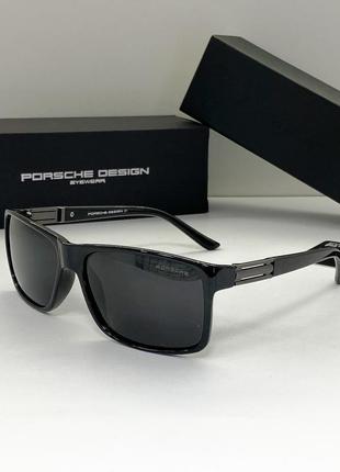 Мужские солнцезащитные очки с поляризацией porsche design (8626)2 фото