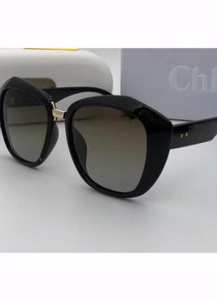 Жіночі сонцезахисні окуляри в стилі chloe (9918)