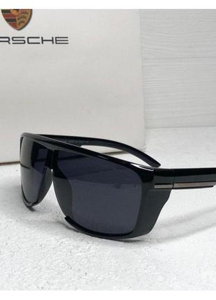 Солнцезащитные очки с поляризацией в стиле porsche design  (102) black3 фото