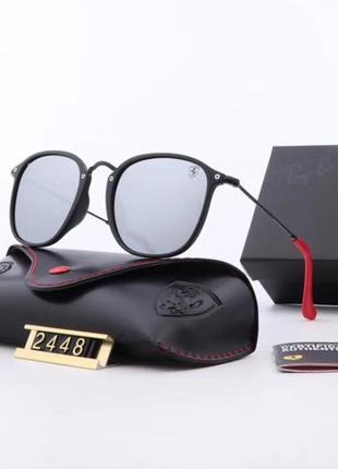 Мужские солнцезащитные очки rb polarized (2448) mirror