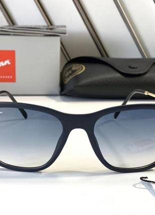 Мужские солнцезащитные очки ray ban 4344 6525/3m lux