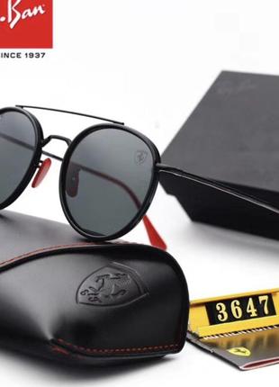 Мужские солнцезащитные очки ray ban 3647 006