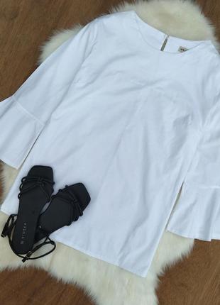 Сорочка блуза з розкльошеним рукавом new collection