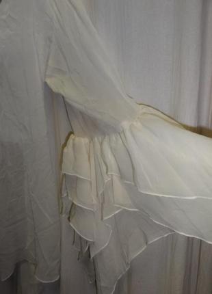 Блуза блузка летняя flavio castellani silk шелк натуральный3 фото