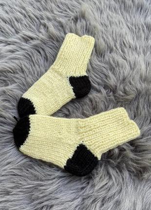 В‘язані дитячі шкарпетки ручна робота