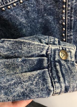 Винтажная куртка джинсовка, 80-е8 фото