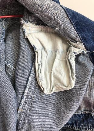 Винтажная куртка джинсовка, 80-е10 фото