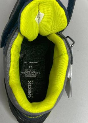 Детские утепленные ботинки geox savage waterproof 25,26,28,29,30,31,32,33 р демисезонные