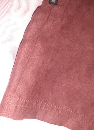 Комбінезон колір бордо тканина під замш"на молнії3 фото