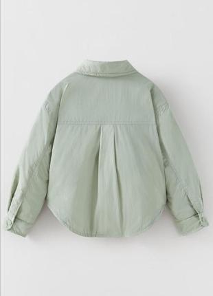 Куртка сорочка рубашка zara 3