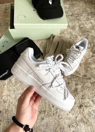 Жіночі кросівки nike air force 1 custom white 1.0