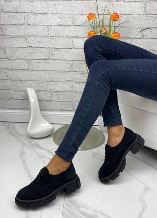 Жіночі чорні туфлі6 фото