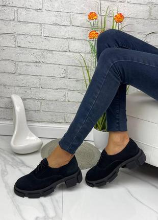 Женские черные туфли2 фото