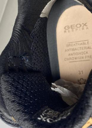 Дитячі демісезонні шкіряні черевики geox flexyper 29,30,31,33,35,37 р-р ботінки хлопчику10 фото