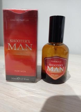 Чоловіча парфумована вода shooter's man від фармасі