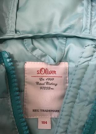 Курточка для дівчинки демісезонна s.oliver 3