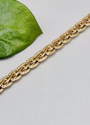 Браслет позолота xuping