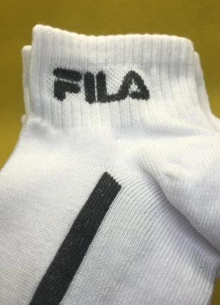 Белые носки fila (оригинал) 5