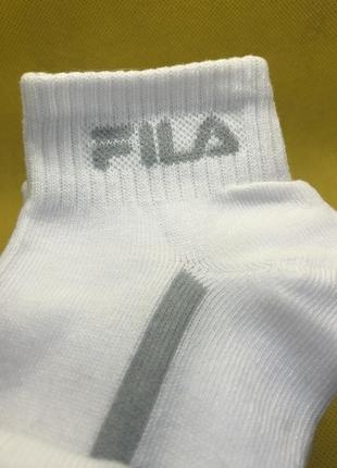 Белые носки fila (оригинал) 6