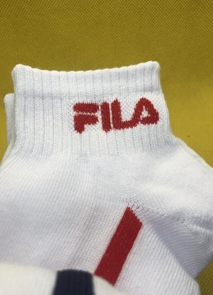 Белые носки fila (оригинал) 8