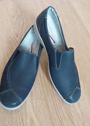 Удобные туфли темно-синего цвета medicus, 2 размера