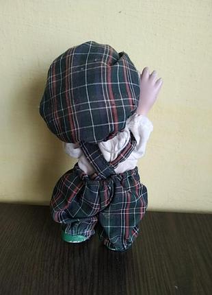 Порцелянова лялька- клоун цирковий колекційна лялька антикваріат