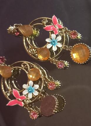 Сережки біжутерія