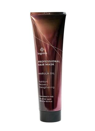 Професійна маска для волосся з олією марулі bogenia professional hair mask к. 10457