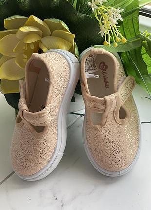 Тапочки/ туфельки/ персикові/нові/lc waikiki