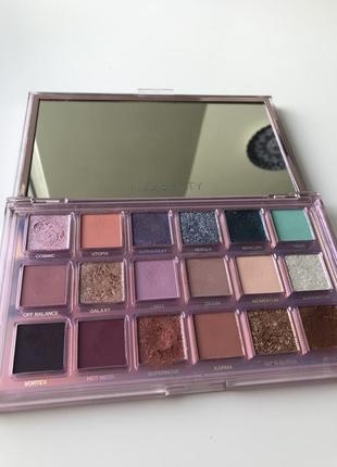 Палетка теней для век huda beauty mercury retrograde eyeshadow palette4 фото