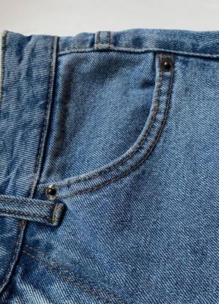 Шорти джинсові висока посадка bershka 34 розмір5 фото