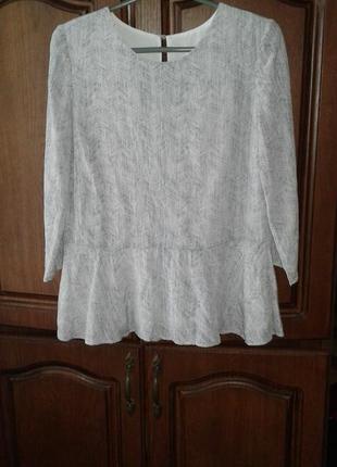 Брендова блузка 100% silk