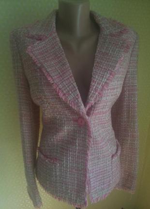 Пиджак нежно розового цвета1 фото