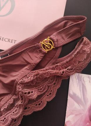 Люксовые трусики бразилианы р.с victoria's secret виктория сикрет вікторія сікрет оригінал4 фото