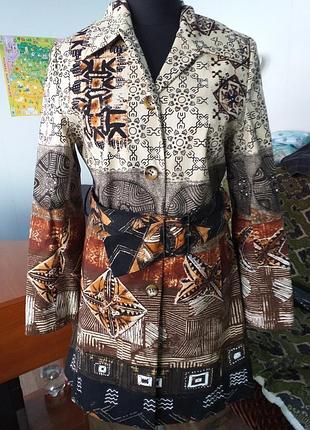 Плащ демісезонний бохо єтно