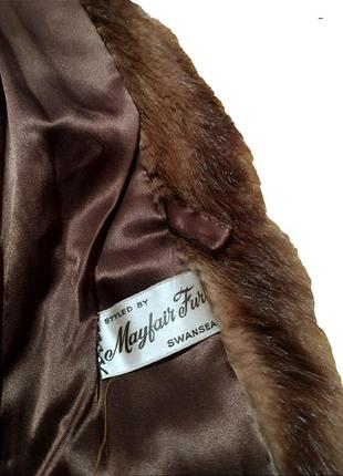 Винтажная норковая шубка mayfair furs англия7 фото