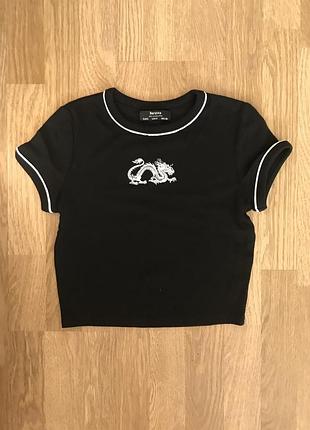 Футболка чорна