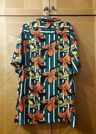 Брендова нова стильна 100% віскоза сорочка р.3xl. від brave soul