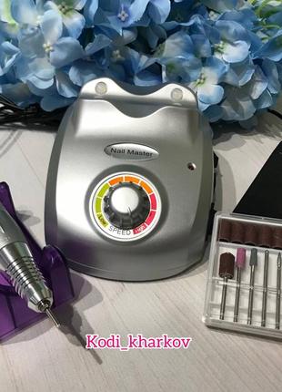 Фрезер для манікюру - nail drill zs-pro 603 silver