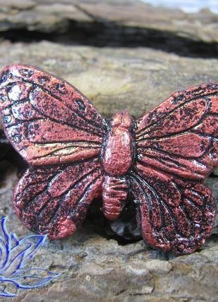 Метелик брошка, холодна порцеляна1 фото