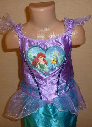 Disney плаття русалонька на 7-8 років довжина