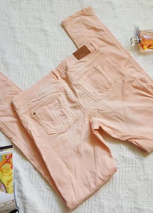 Персиковые джинсы3 фото
