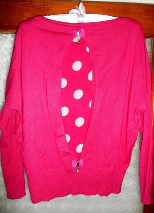 Красивая нарядная кофточка свитерок большого размера