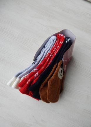 Набір 3 парі новорічних шкарпеток esmara 35-38р2 фото